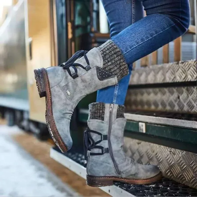 New short boots for autumn and winter Grey - Shop at LoveMi