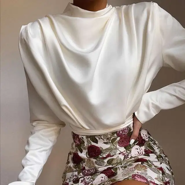 Skinny Top Shirt White - Shop at LoveMi