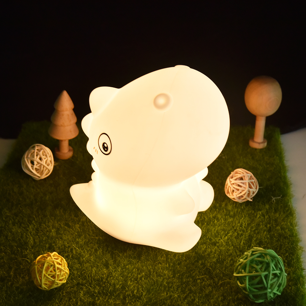 Silicone pat light dinosaur night light