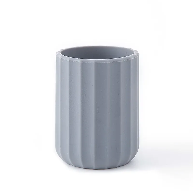 Silicone pen holder stationery storage - Grey