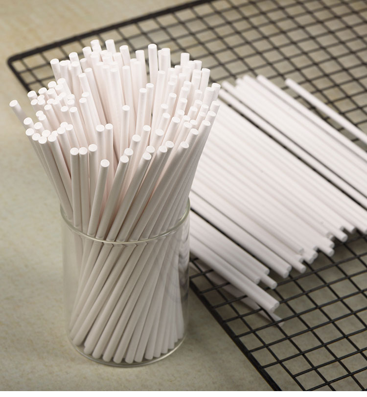 Lollipop stick paper stick