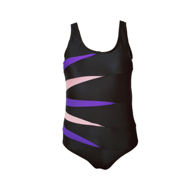 European and American high waist plus size swimwear