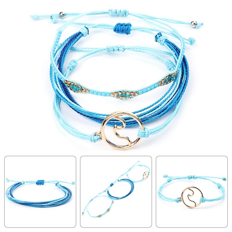 Bohemian beach style set bracelet