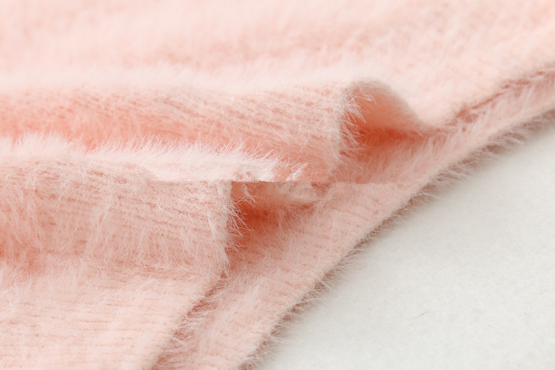 Doll collar long-sleeved sweater sweater coat women