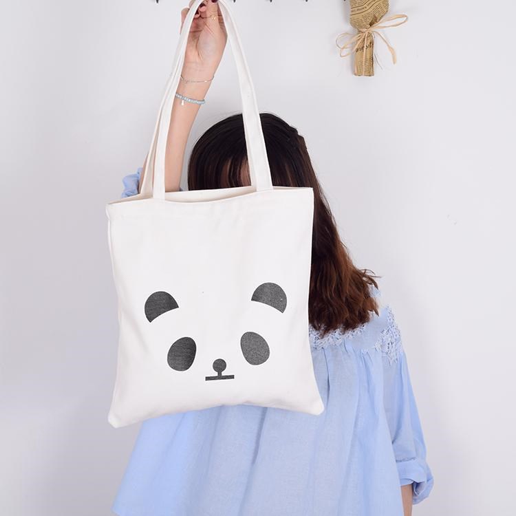 All-match cute canvas bag for students