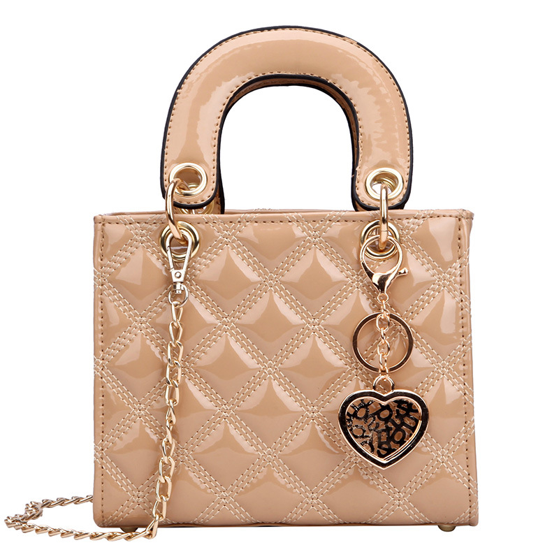 Ladies crossbody rhombus shoulder bag