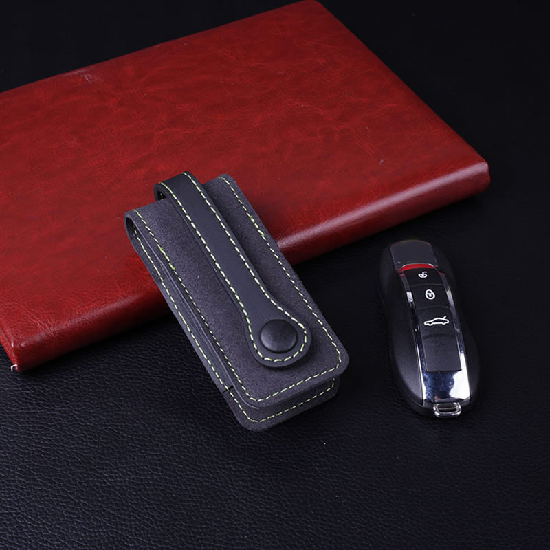 Topx Cowx Leatherx Carx Stylingx Keyx Casex Forx Porschesx Boxsterx Caymanx 911x Panamerax Cayennex Macanx Fashionx Autox Keyx Coverx Accessoriesx — foto 11