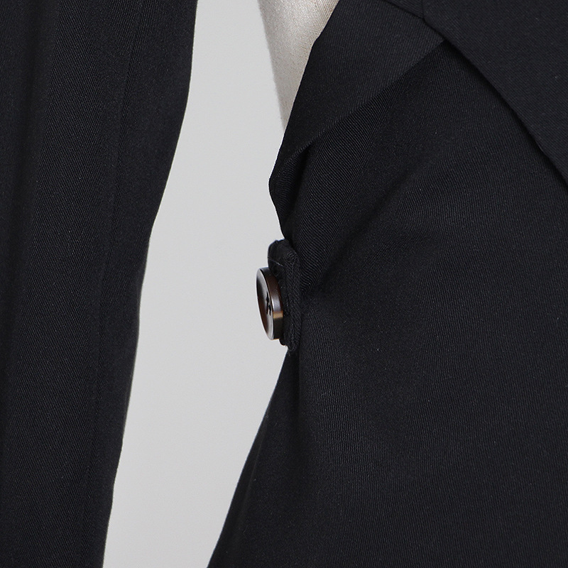 Niche design black suit jacket