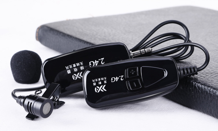 2.4G lavalier wireless microphone live broadcast