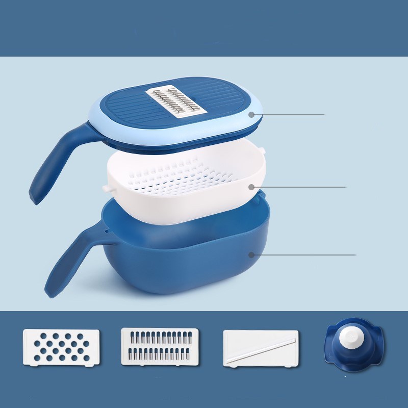 Multi function vegetable cutter Blue - Shop at LoveMi
