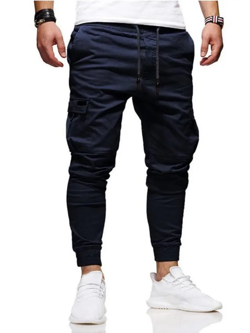 Men's Fashion And Comfort Draping Bag Elasticated Sports Pants