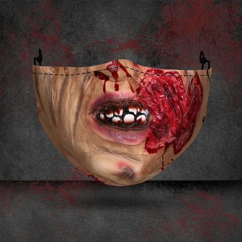 Halloween printed mask - 32 Style
