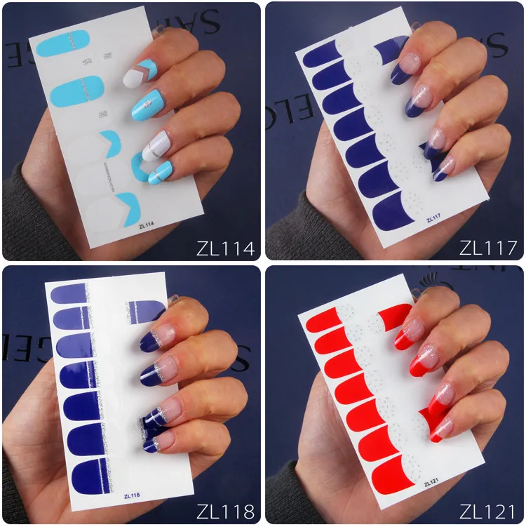 American full finger sticker - Zl114