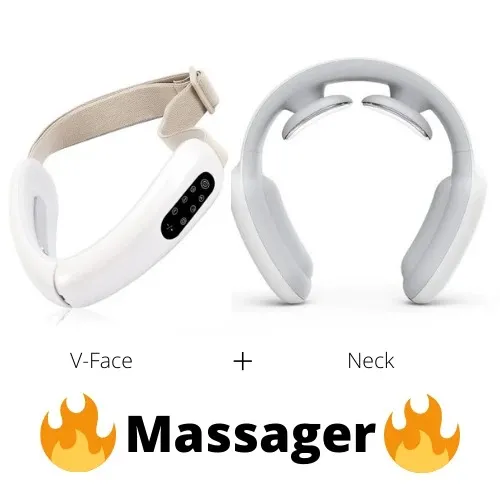 face lifting instrument and Neck Massager White - Shop at LoveMi