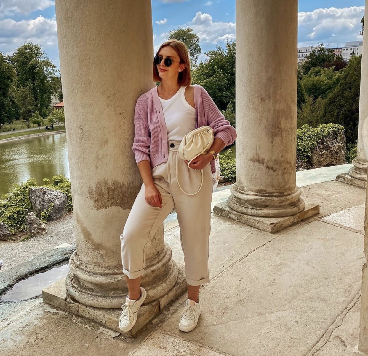 Purple Drop Shoulder Sleeve Cardigan