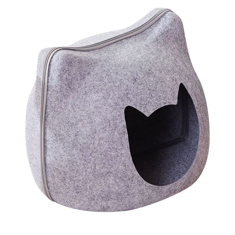 Deep sleep litter cat bed - Grey