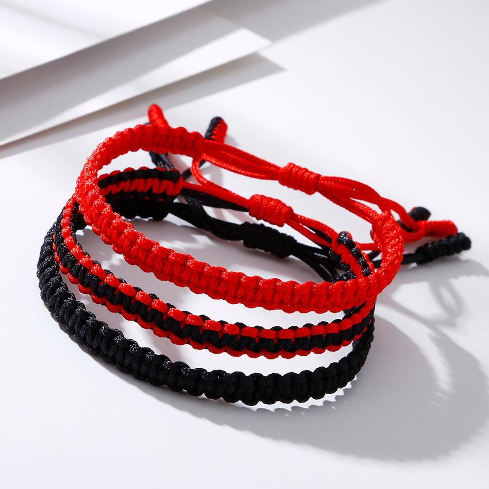 Chinese knot red string bracelet