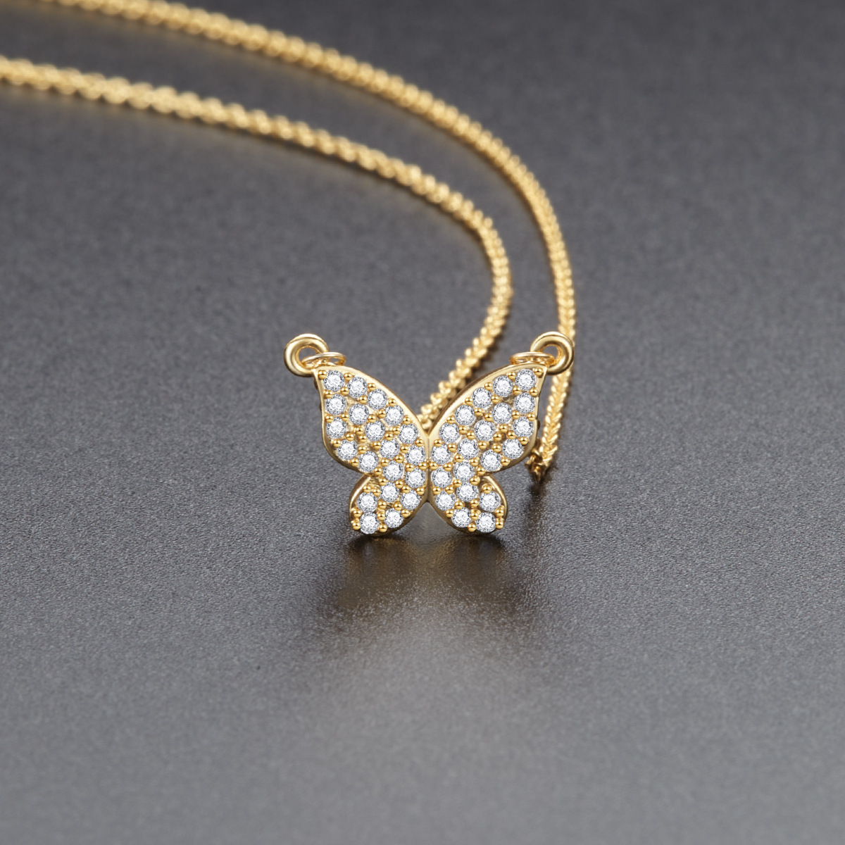 Ladies butterfly necklace