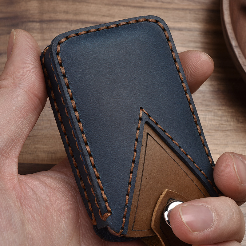 Car leather key case