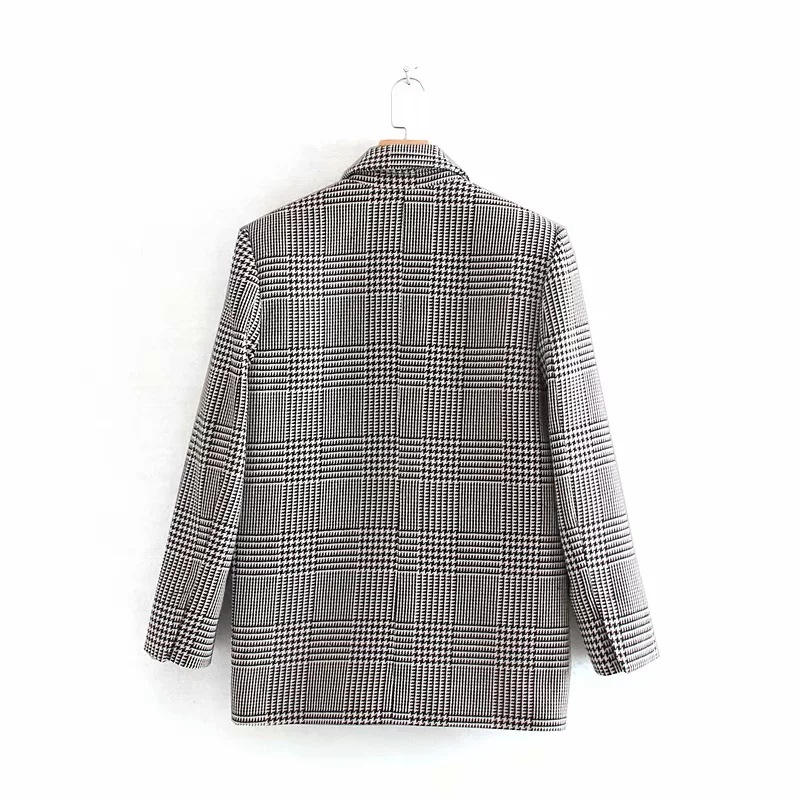 Houndstooth casual suit jacket