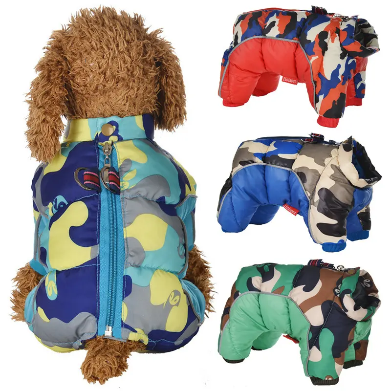 Winter Pet Dog Clothes Super Warm Jacket Thicker Cotton