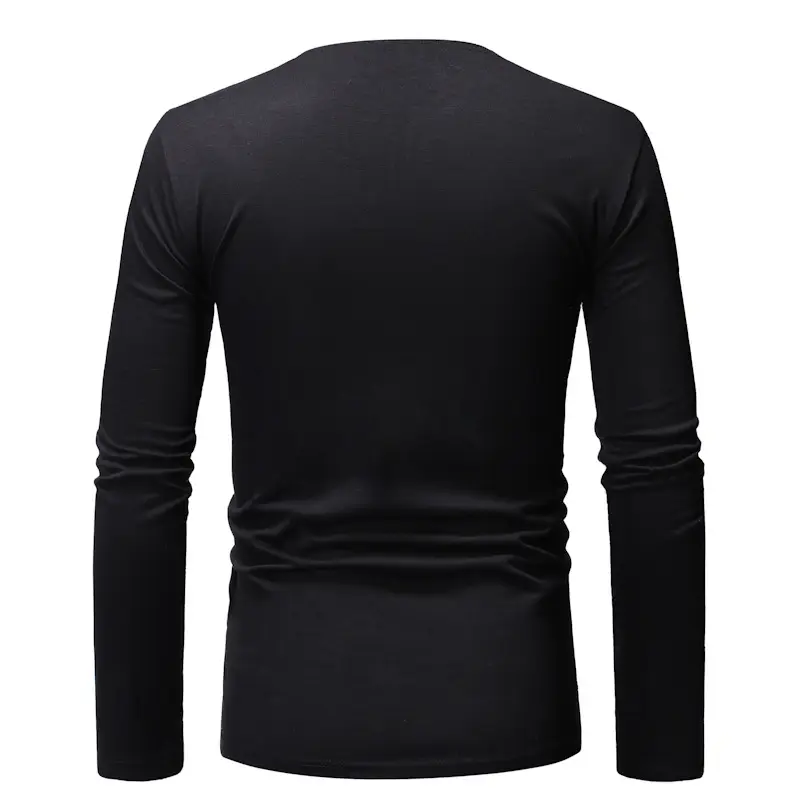 Ethnic style stitching men's T-shirt