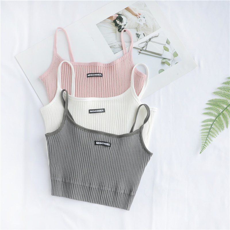 Embroidered sleeveless sling
