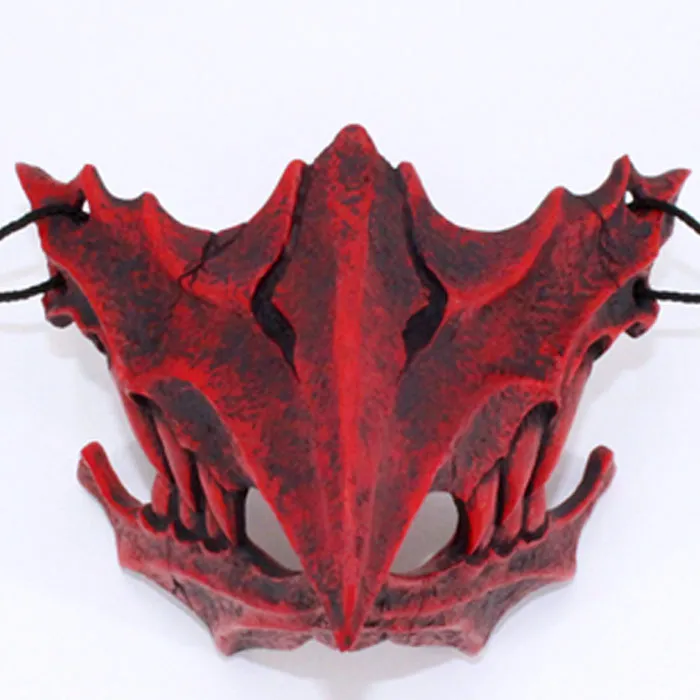 Party dragon god face jewelry - 1Style