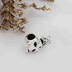 Skull girl love eye beaded diy beads - View 1