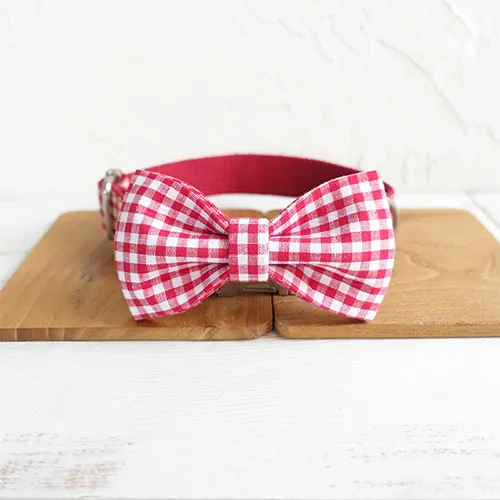 Pet Collar Bow Tie Set Leash Dog Bowtie Collar - Shop at LoveMi