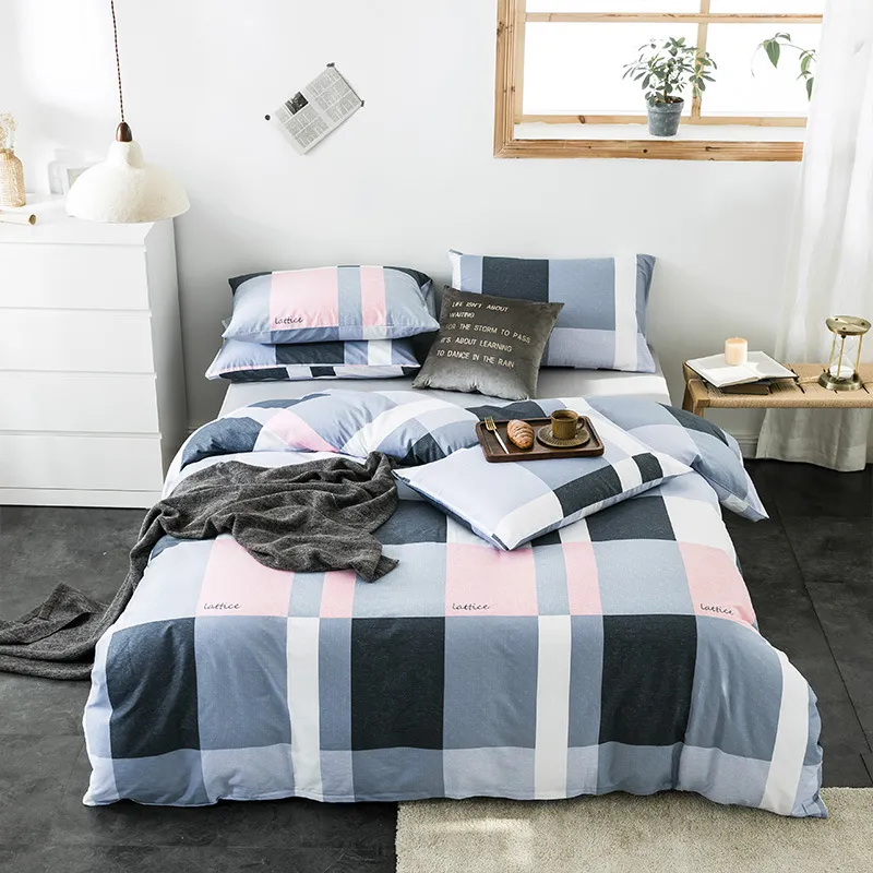 Check cotton bedding - 9 Style