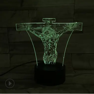 Religious series 3D night light