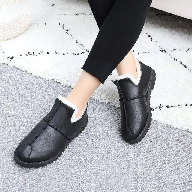 Plus fleece snow boots Black - Shop at LoveMi