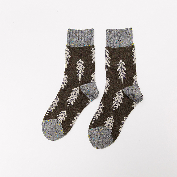 Thickened wool in tube women's socks