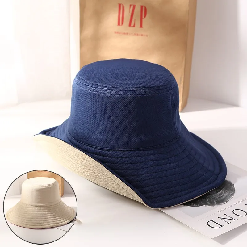 sunscreen hat fisherman''s hat - Blue