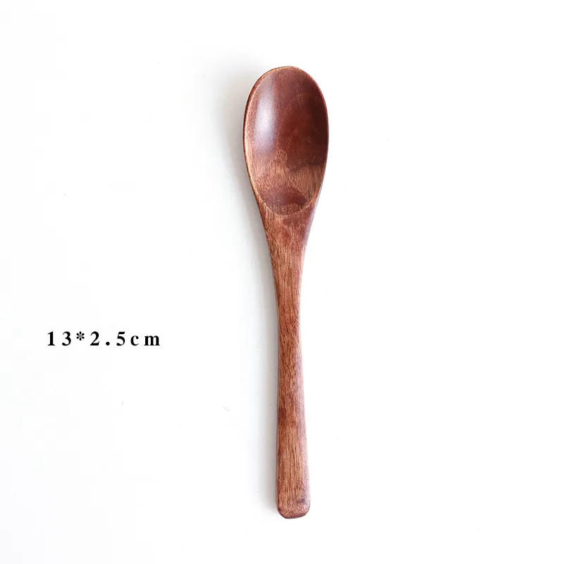 Wooden spoon baby eating spoon - No Rope