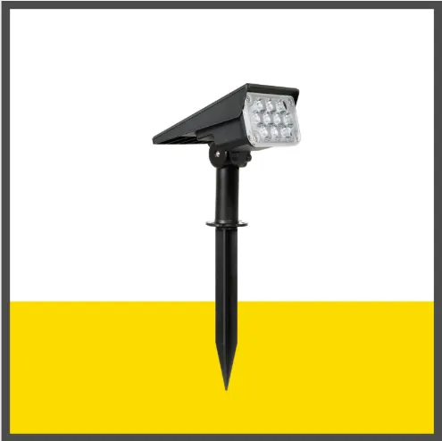 Adjustable Solar Spotlight Garden Light