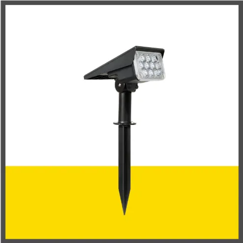 Adjustable Solar Spotlight Garden Light
