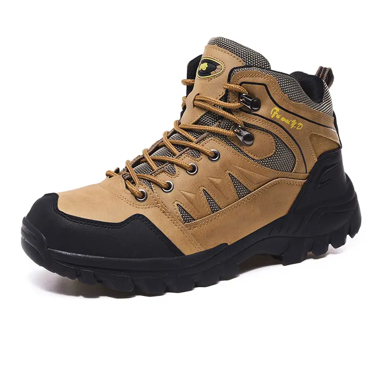 Anti-collision high-top hiking shoes