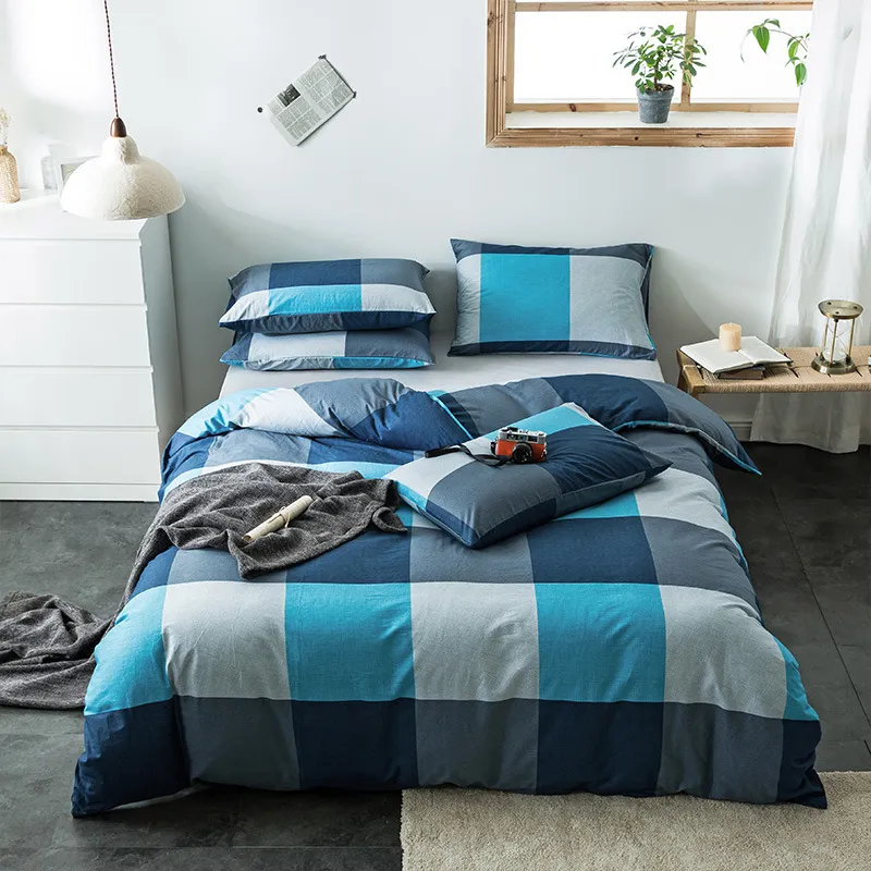 Check cotton bedding - 15 Style