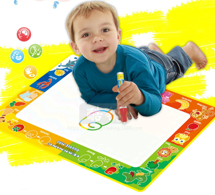 Multicolor Water Painting Drawing Mat