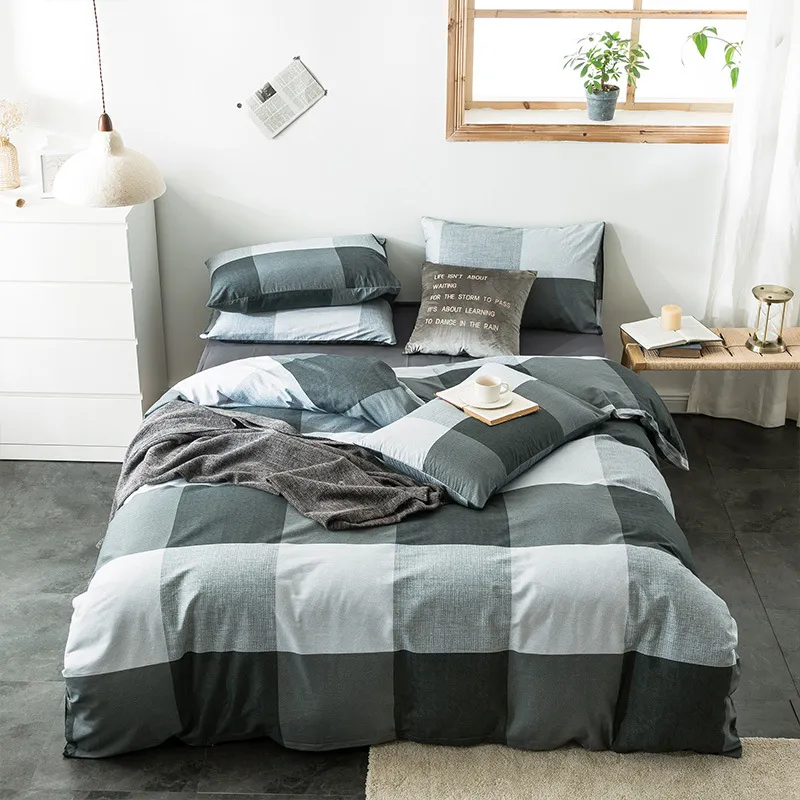Check cotton bedding - 14 Style