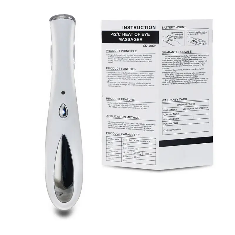 Eye thermal massager