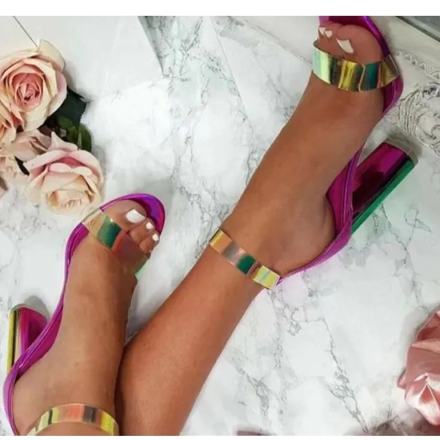Color cool high heel women sandals Flower 39 - Shop at LoveMi