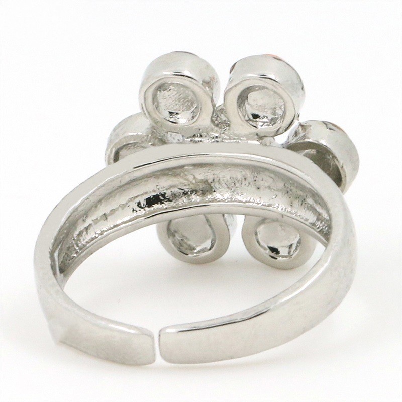 Natural semi-precious stone ring