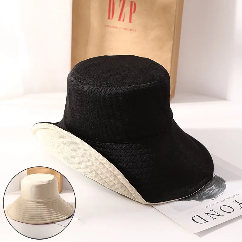 sunscreen hat fisherman''s hat - Black