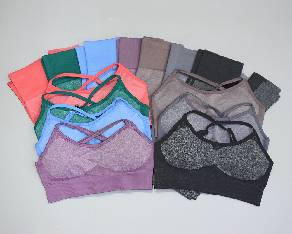 Sling seamless vest suit