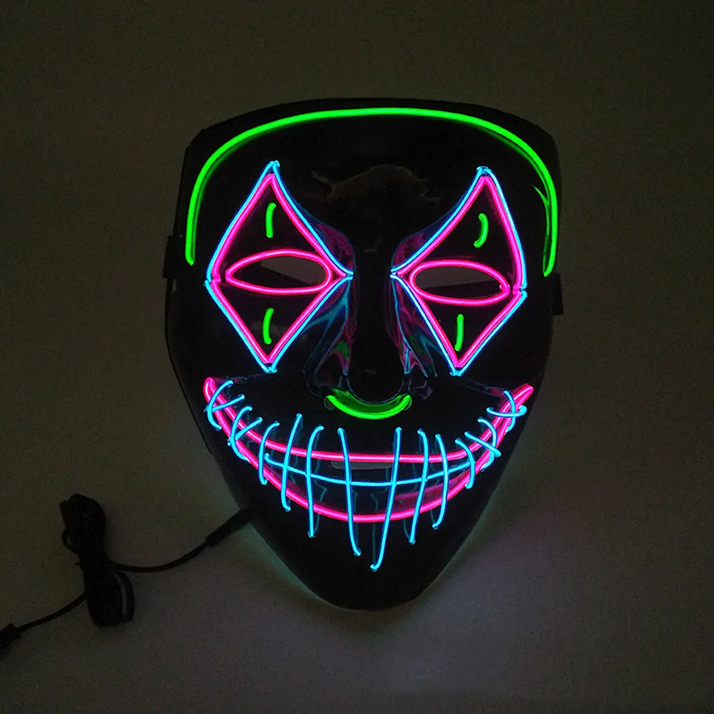 Halloween LED Glowing Mask – image 5