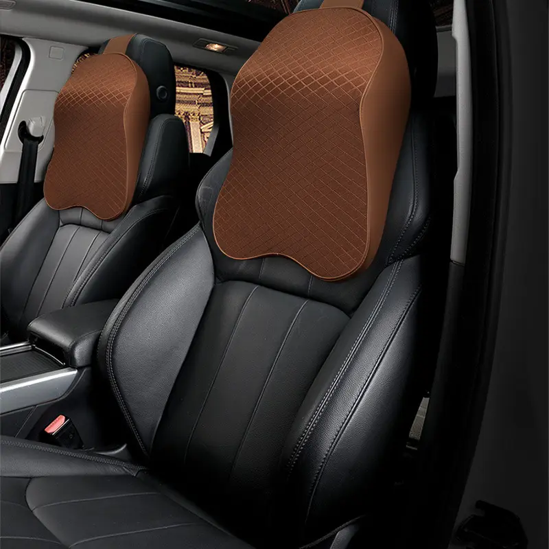 Large car headrest memory foam neck pillow