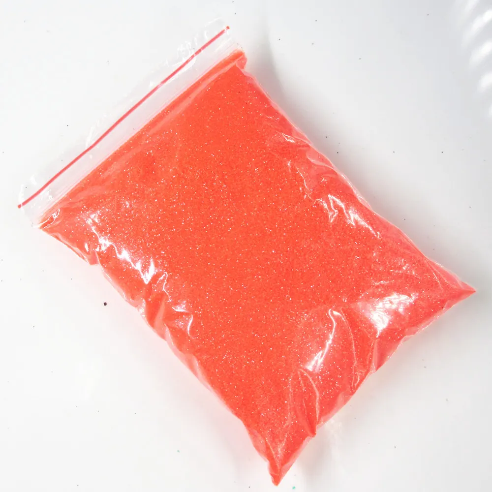 Nail glitter powder Nail glitter powder - Orange Red